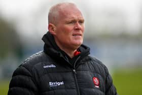 Derry minor football manager Damian McErlain. Photo: George Sweeney. DER2316GS – 51