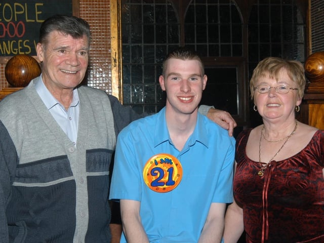 Parties and celebrations in November 2004: Jason McCullagh.
