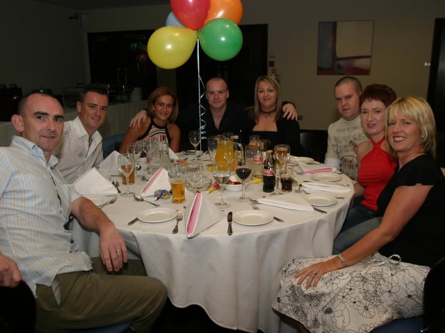 Megan Ryan's birthday back in 2004.