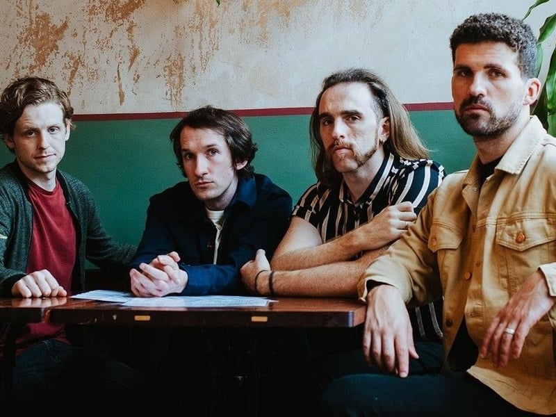 Derry rock band The Wood Burning Savages played at Glastonbury in 2014.