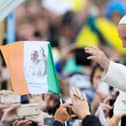 Pope Francis during his visit to Ireland in August 2018 for the 9th World Meeting of Families (Catholic Communications Office archive)