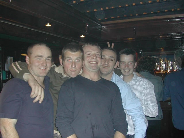 A night out in Derry in October 2003