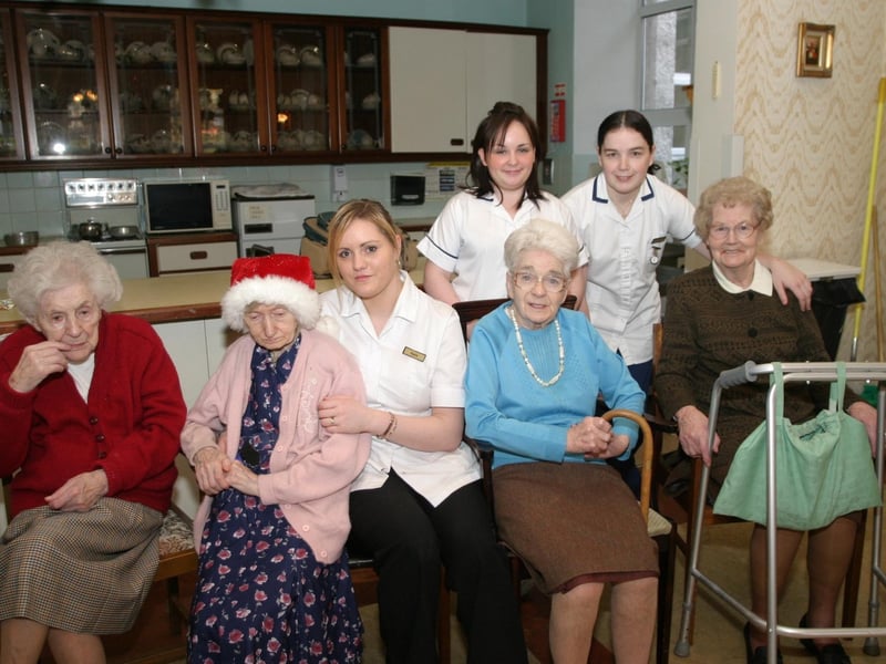 Christmas parties in Derry in December 2003.