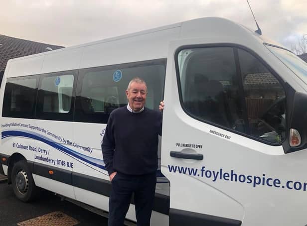 Foyle Hospice volunteer Sammy Nicholl.