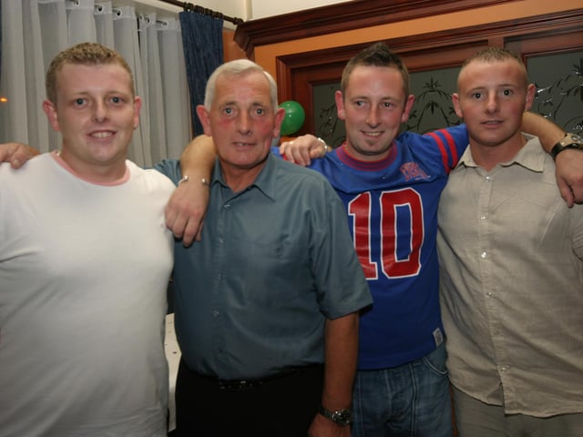 Parties and celebrations in Derry in October 2005.