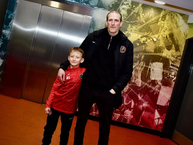 Pictured at the premiere of the ‘Football at the Heart – A Ballymoor Story’, film at the Nerve Centre last week.