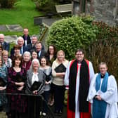 Attendees at a poignant service organised by the Altnagelvin Renal Support Group.