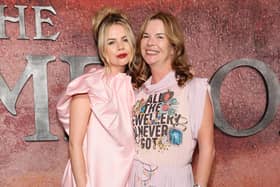 NEW YORK, NEW YORK - JULY 24: (L-R) Saoirse-Monica Jackson and her mother, Ruth, attend Netflix's "The Decameron" Clips & Conversation at The Angel Orensanz Foundation on July 24, 2024 in New York City. (Photo by Dia Dipasupil/Getty Images)