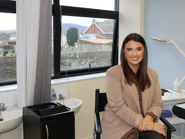 Nuala Mullan, now works at the Galgorm and is a former student of Beauty Therapy at NWRC Limavady. 