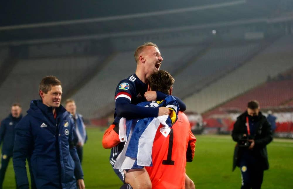 Leigh Griffiths. (Photo by Srdjan Stevanovic/Getty Images)