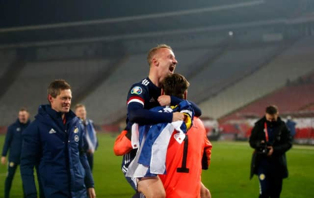 Leigh Griffiths. (Photo by Srdjan Stevanovic/Getty Images)