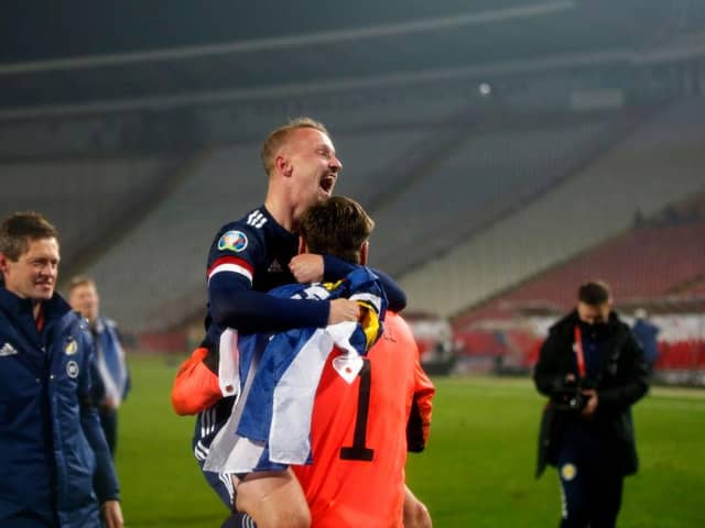 Leigh Griffiths. (Photo by Srdjan Stevanovic/Getty Images)