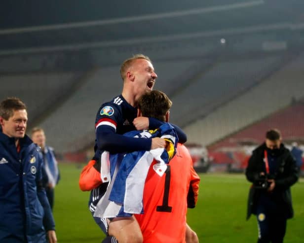 Leigh Griffiths. (Photo by Srdjan Stevanovic/Getty Images)