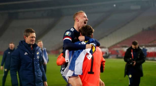Leigh Griffiths. (Photo by Srdjan Stevanovic/Getty Images)