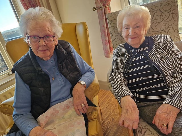 Nuala Doak and Mary McDowell.