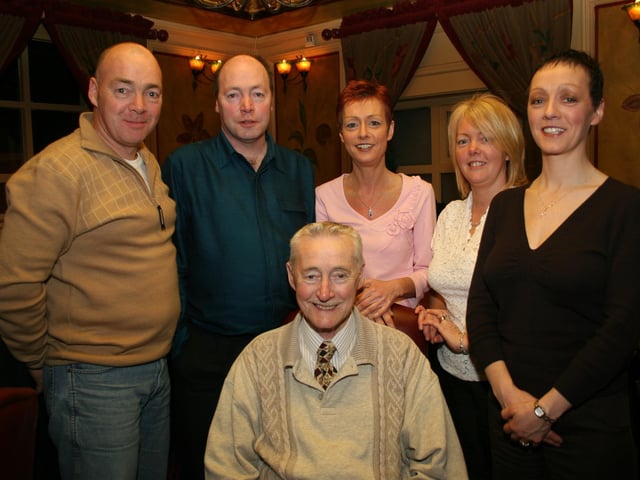 Parties and celebrations April 2005: Freddie Doherty.