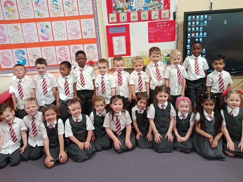 Mrs Greer's P1 class, Drumahoe Primary School.
