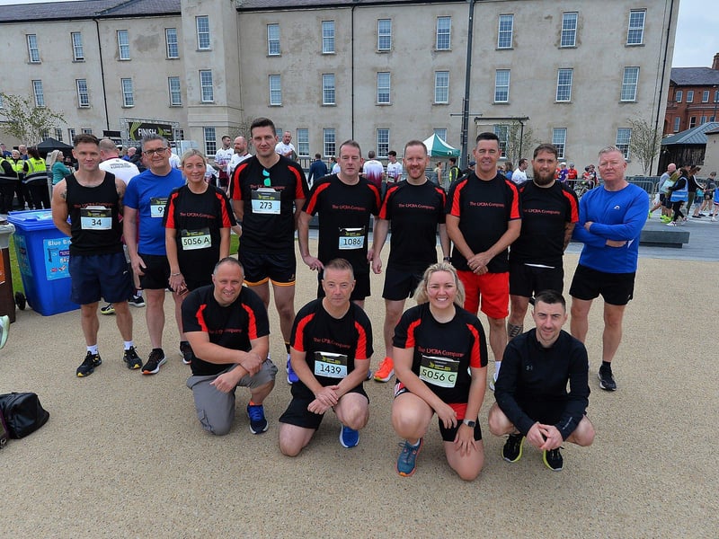 The Lycra Company team. Photo: George Sweeney