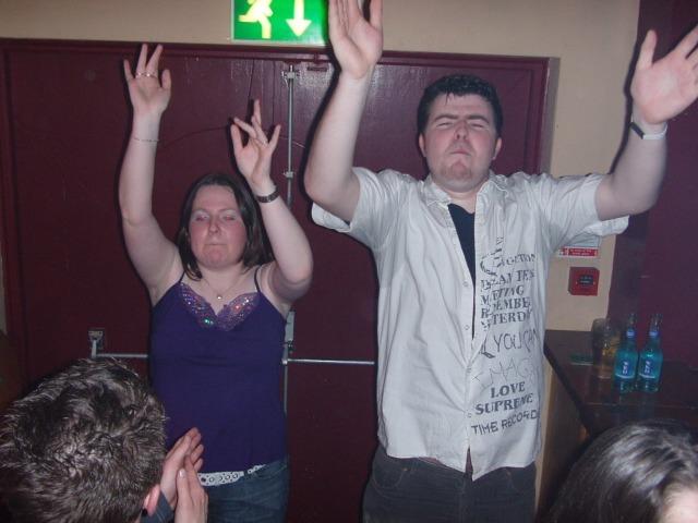OLYMPUS DIGITAL CAMERA : A night out in Derry back in 2005.