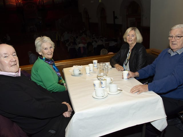 Henry and Elisha McGoldrick with Brian and Maura Shannon.:.