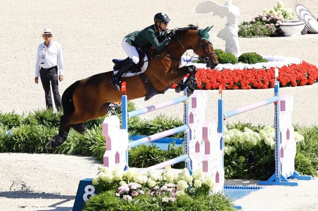 Daniel Coyle and 'Legacy' on their way to a third clear round of the Paris Olympics and a place in the Individual final. (Photo: Epic Management)
