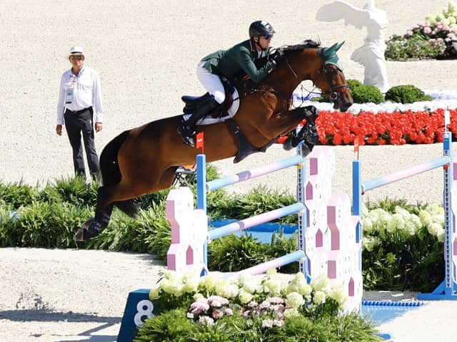 Daniel Coyle and 'Legacy' on their way to a third clear round of the Paris Olympics and a place in the Individual final. (Photo: Epic Management)
