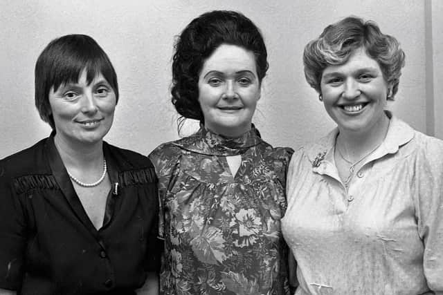 Feis stalwarts… Ursula Clifford, Cissie Parlour and Breedge O’Connell