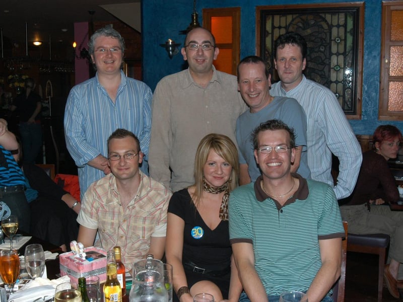 Deborah O'Dwyer's 30th birthday party.