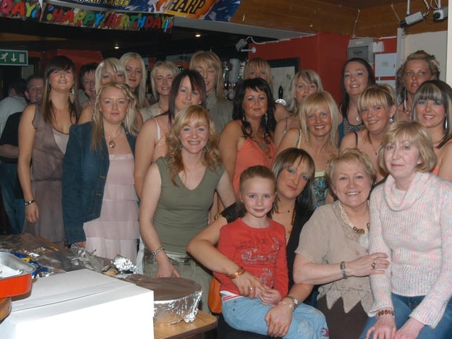 Birthday celebrations with Joanna Holmes.
