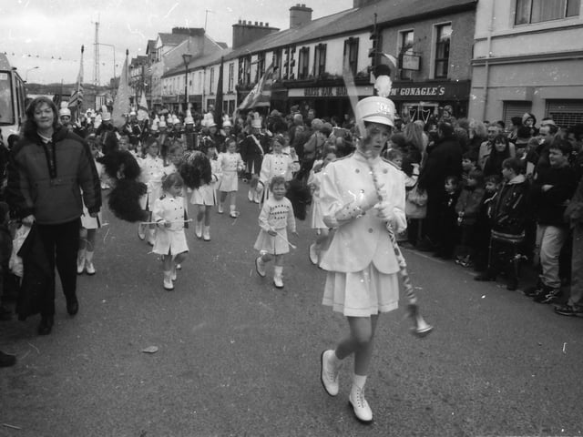 The St. Patrick's Day parade in Buncrana in 1998.