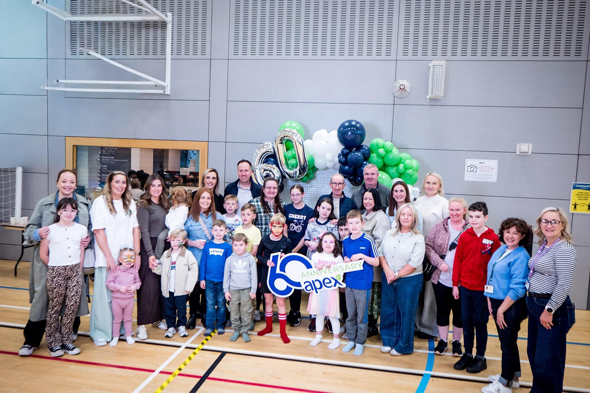 Apex marked its 60th anniversary with a family fun day for employees and their families at Foyle Arena in Derry.