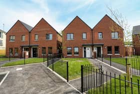 The £3m housing development is located on the Foyle Road.