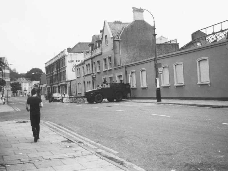Pictures of Derry during the troubles from the Derry Journal Archive