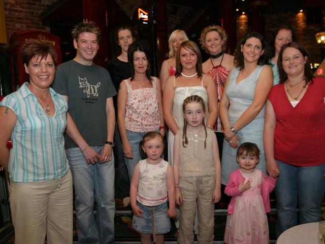 Party celebrations back in June 2004.