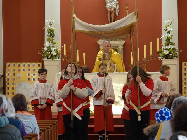 Corpus Christi Procession in Buncrana.