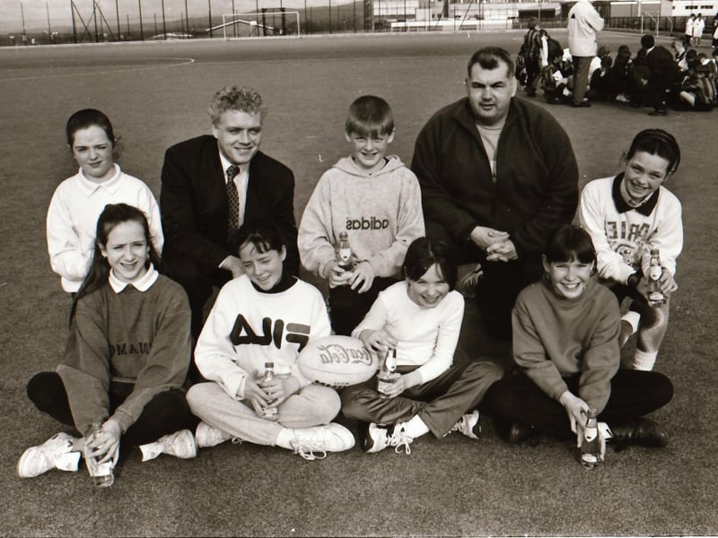 Mini Rugby photos taken 30 years ago in Creggan.