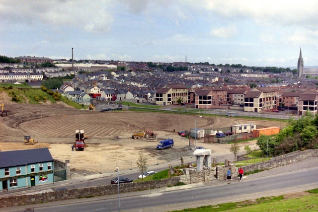 Gasyard development site, Lecky Road, Derry. Hugh Gallagher