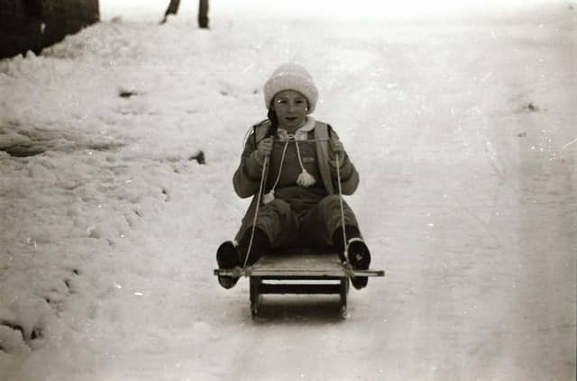 Derry under a blanket of snow in January 1984