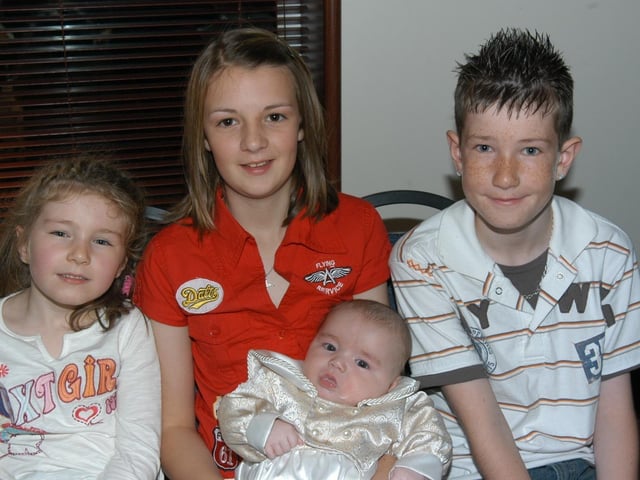 Derry Parties & Celebrations October 2005: Kaiden Brady christening.