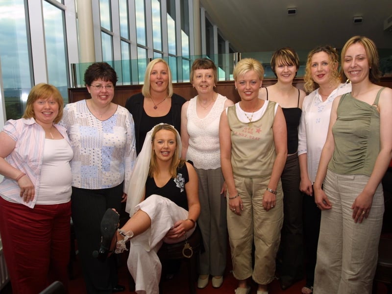 Pictures of birthdays, fundraisers and pub outings in July 2003