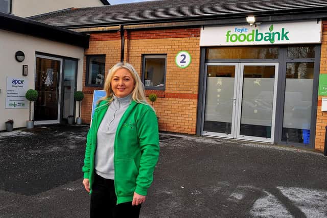 The final Annual General Meeting (AGM) of the Foyle Foodbank under the old brand took place on Monday. Manager Karen Mullan spoke of how thousands of working people locally rely on Universal Credit to top up their incomes because salaries are too low as the Foyle Network Foundation was established to tackle high levels of financial need in Derry.