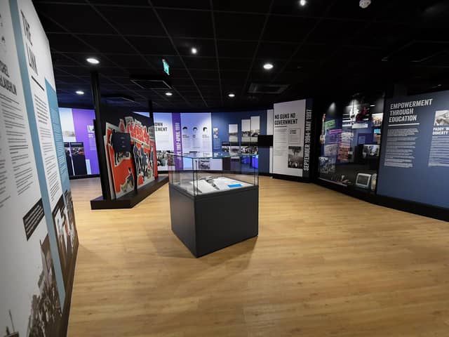 Derry's new Peacemakers Museum, located in the Gasyard Centre in the Bogside, will open to the public from Monday 22 July next.  Photo: George Sweeney