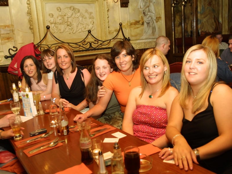 Pictures of Derry people partying in June and July 2003