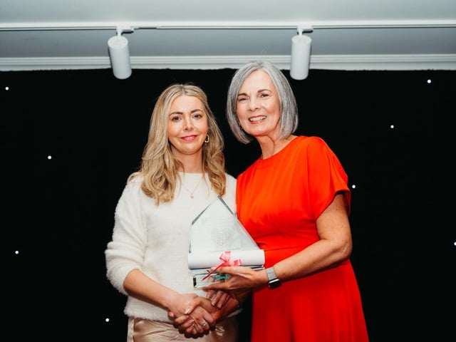Naomi Wilson, winner in the Championing Our Health Award category.