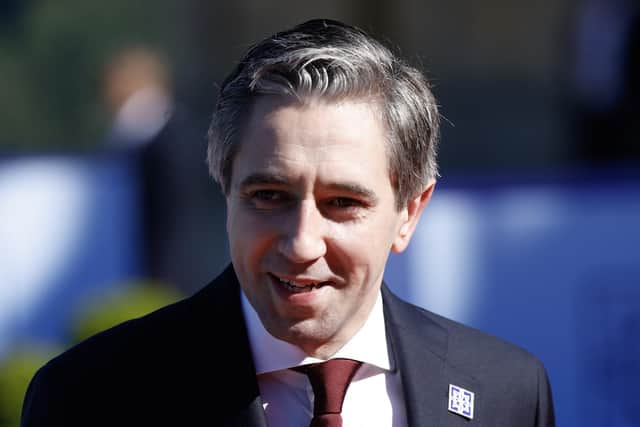 Taoiseach Simon Harris. (Photo by LUDOVIC MARIN/AFP via Getty Images)