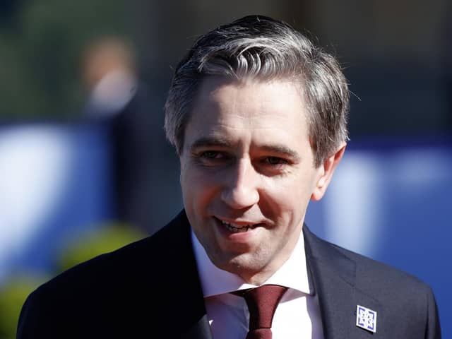 Taoiseach Simon Harris. (Photo by LUDOVIC MARIN/AFP via Getty Images)
