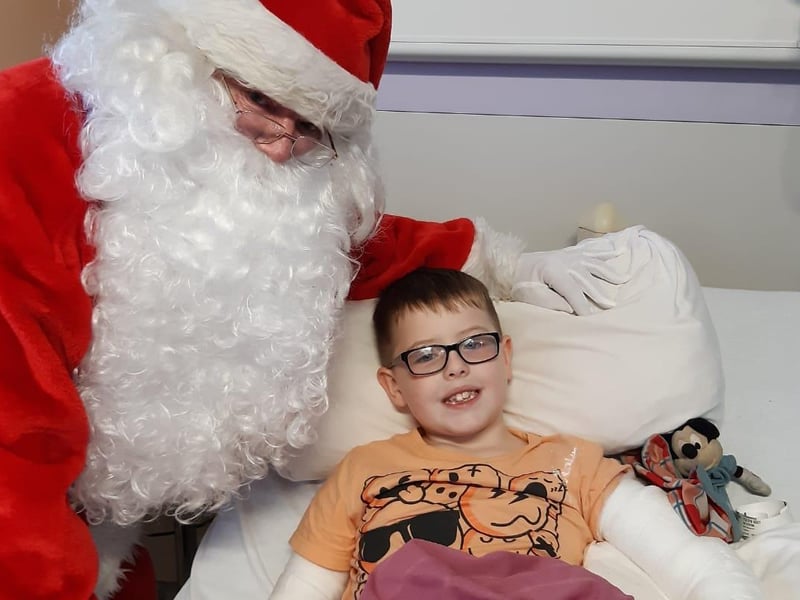 Santa and Cian O'Donnell