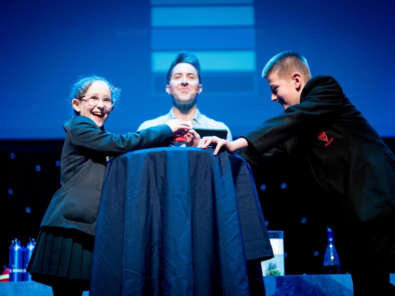 Students from Thornhill College and St Joseph's Boys' School go head-to-head in Aqua All Stars