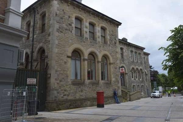 The Custom House Street Post Office.