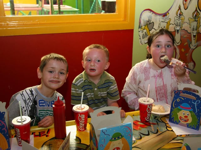 Parties and celebrations in Derry back in July 2005: Sarah Ramsey.